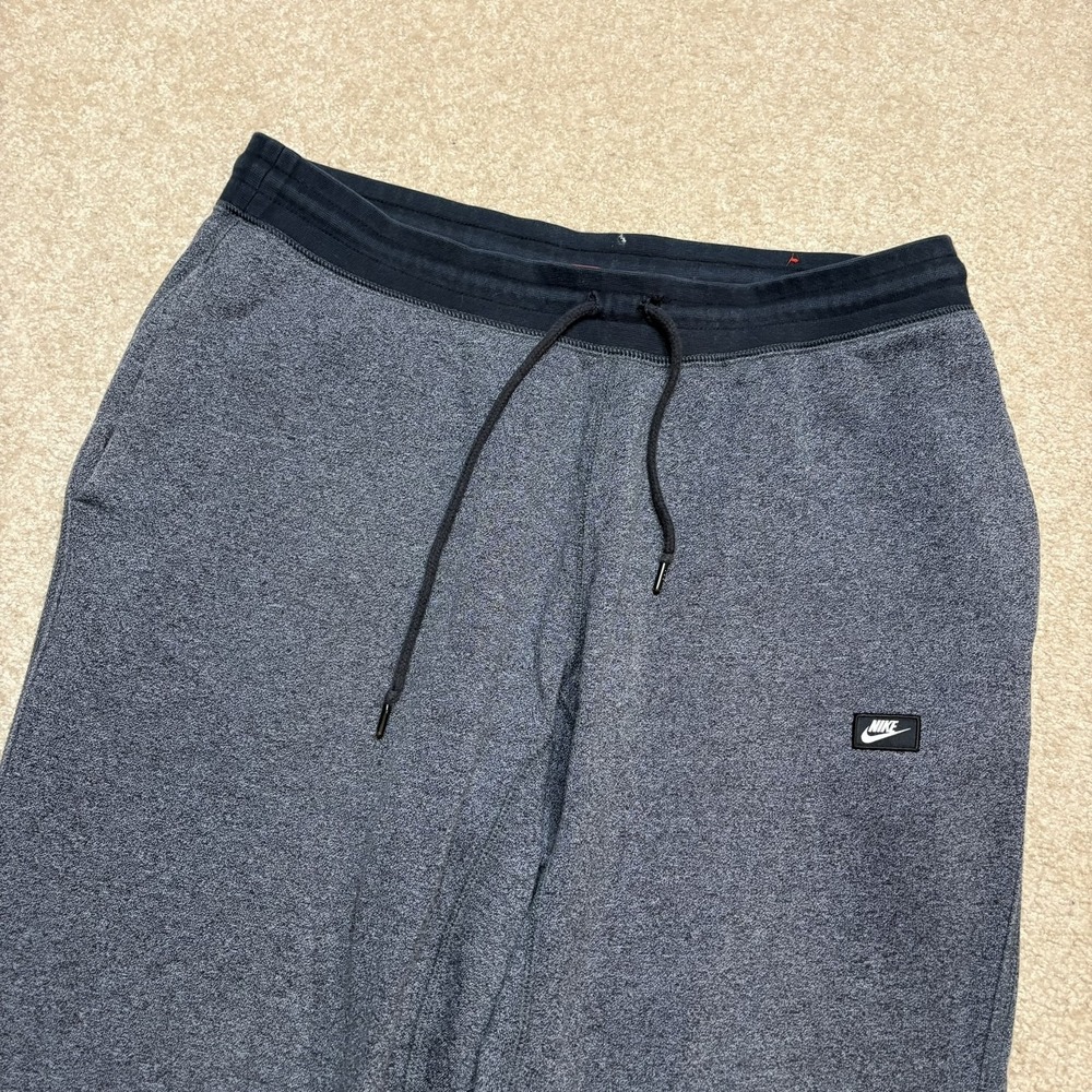 Nike Sweatpants Mens XL Gray Fleece Jogger Pants Pockets Lounge Athletic Gym